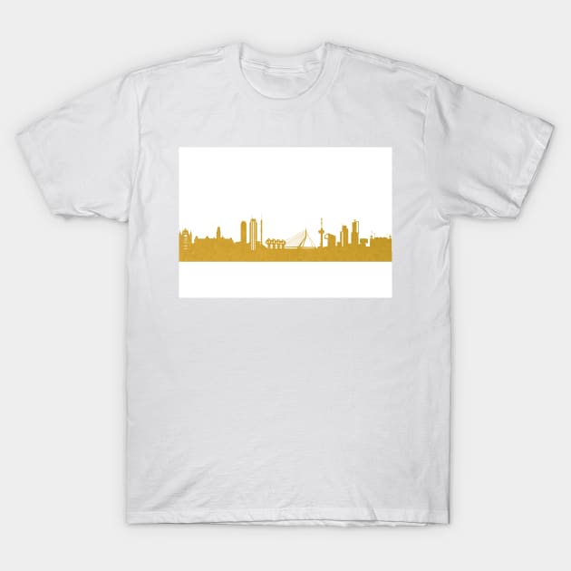 Golden Rotterdam T-Shirt by 44spaces